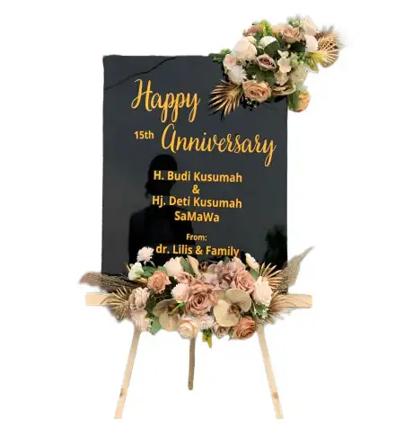 Papan Bunga Akrilik Kualuh Hilir