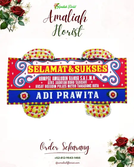 Papan Bunga Ucapan Selamat Kualuh Hilir