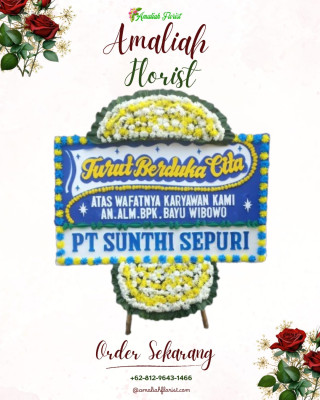 Papan Bunga Duka di Kualuh Hilir