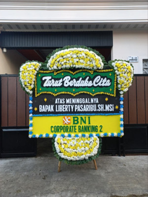 Papan Bunga Duka di Kualuh Hilir