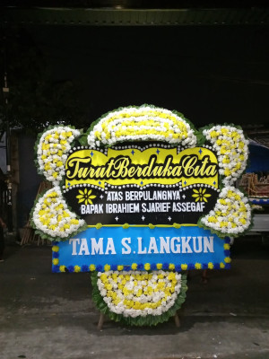 Papan Bunga Duka di Kualuh Hilir