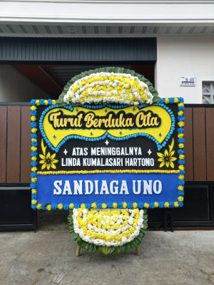 Papan Bunga Duka di Kualuh Hilir