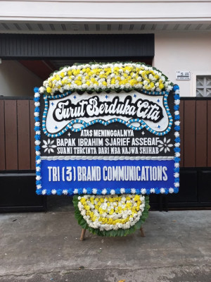 Papan Bunga Duka di Kualuh Hilir